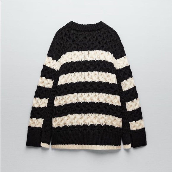 🌟Zara cable knit sweater - Picture 9 of 12